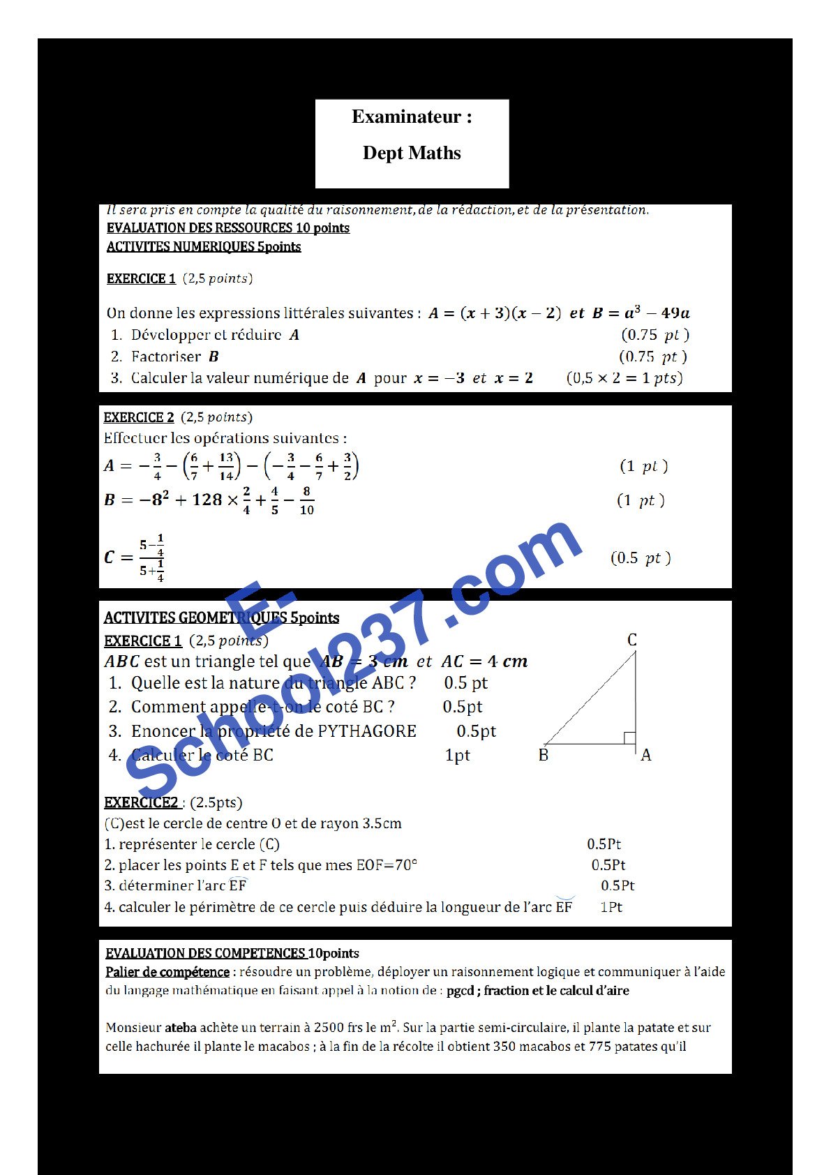Berlymo 4All Esp et Chi. Lycée de mokolo